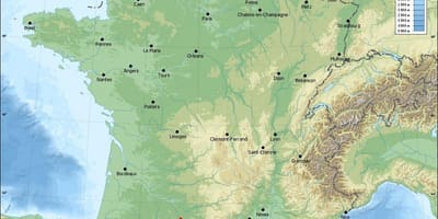 भौगोलिक नक्शा टूलूज़ के